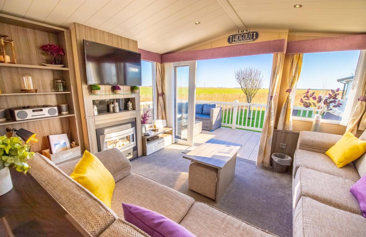 Sea 'N' Stars Platinum Plus Holiday Home With Views, Free Wifi And Netflix Camber Eksteriør bilde